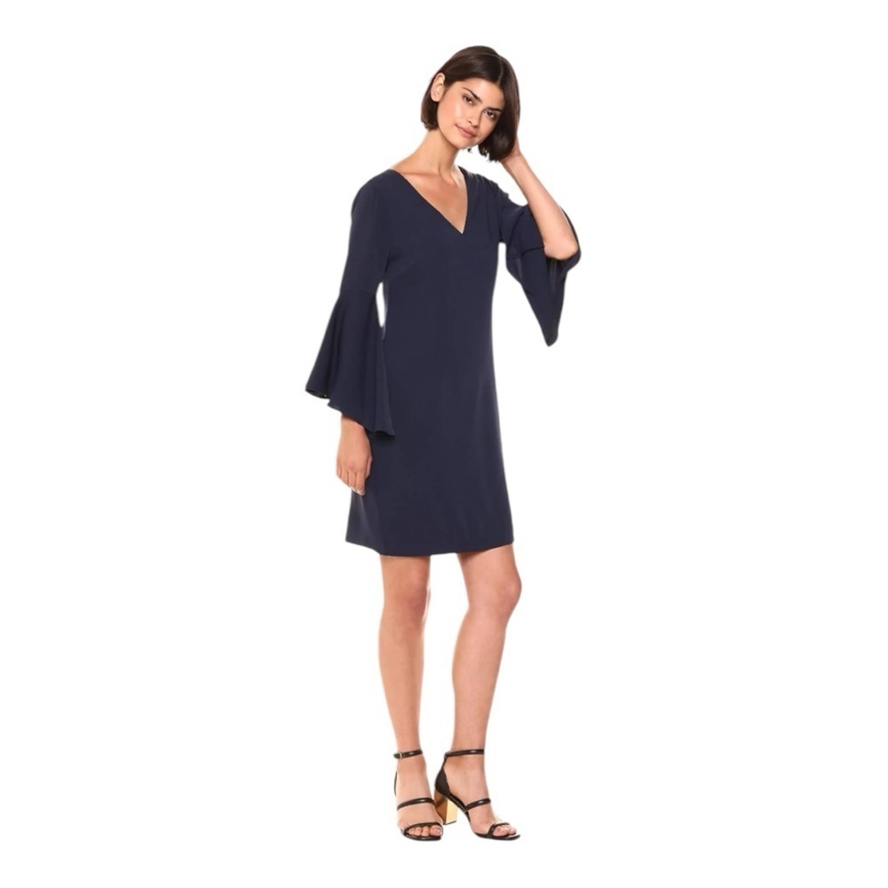 Trina Turk Women's Nico Ruffle Sleeve Dress
